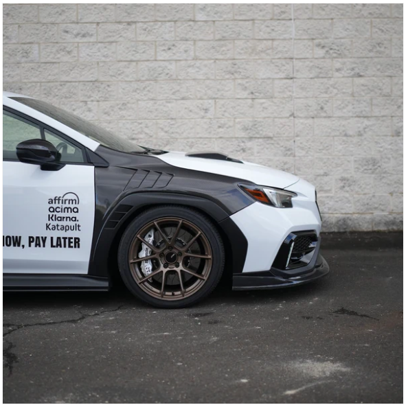 JDMuscle [22-25 WRX] Carbon Fiber Hood Scoop - Rally Style image 3