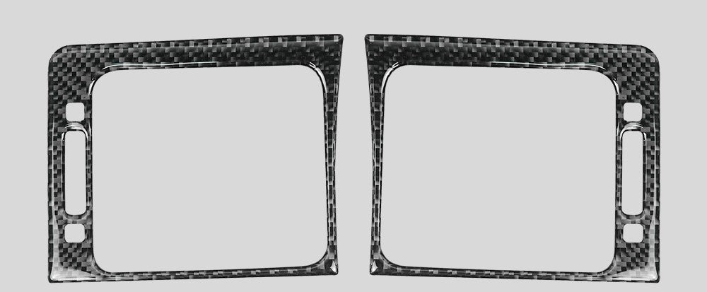 JDMuscle [15-21 WRX/STI] P&S Series Carbon Fiber Vent Frame Sticker Trim Covers image 0