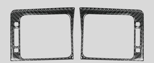 JDMuscle [15-21 WRX/STI] P&S Series Carbon Fiber Vent Frame Sticker Trim Covers image 0