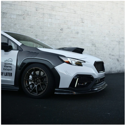 JDMuscle [22-25 WRX] Gloss Black Hood Scoop - Rally Style V2 image 2