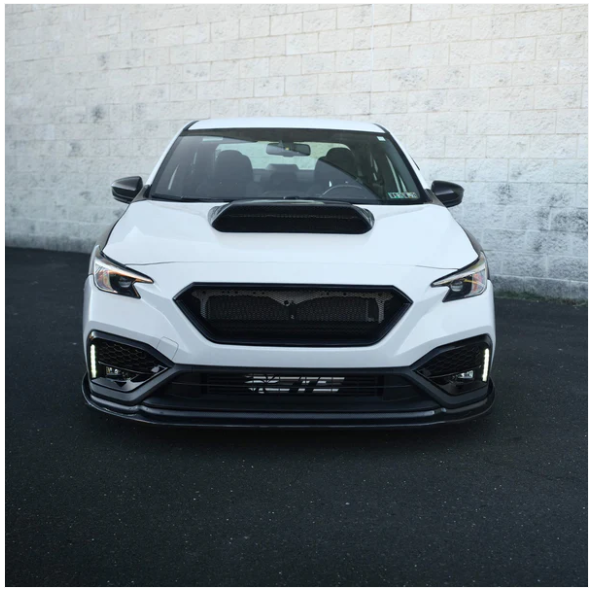 JDMuscle [22-25 WRX] Gloss Black Hood Scoop - Rally Style V2 image 3