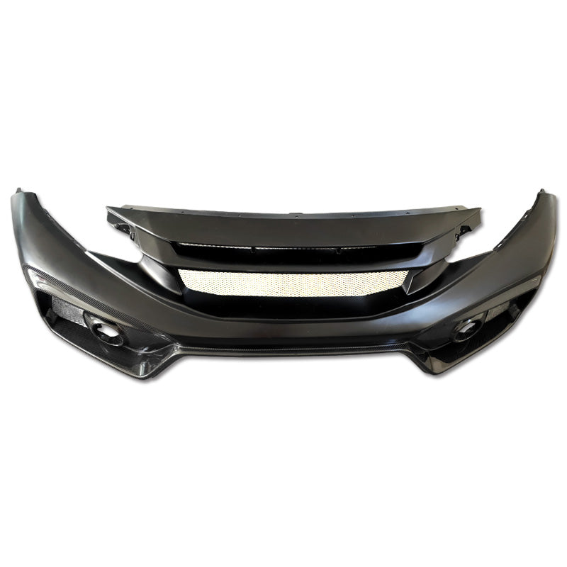 JDMuscle VS Style Front Bumper for 2017+ Civic Type R FK8 image 0