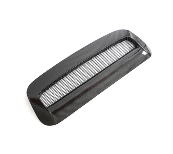 JDMuscle [22-25 WRX] Carbon Fiber FMIC Reverse Hood Scoop image 1