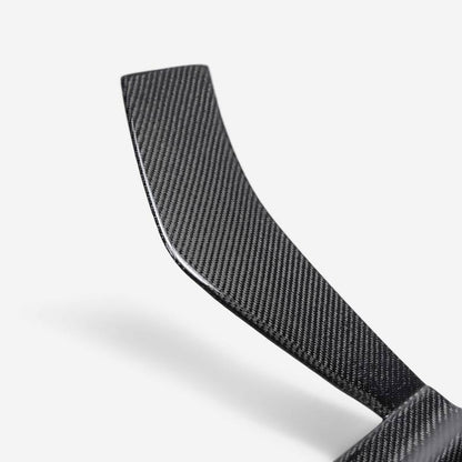 Carbon fiber front bumper trim for 2022-2025 Subaru WRX