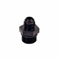 IAG Performance -6 AN  to -8 ORB Aluminum Fitting (Black Anodized Finish)