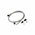 IAG Performance High Pressure Braided Power Steering Line (OEM Routing) For 2002-07 WRX, 2004-07 STI