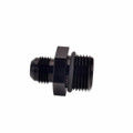 IAG Performance -6 AN  to -8 ORB Aluminum Fitting (Black Anodized Finish)