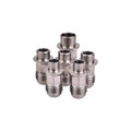 IAG Stainless Steel AN Breather Fitting Set for 2004-21 Subaru STI, 05-14 WRX, 04-13 FXT, 05-09 LGT