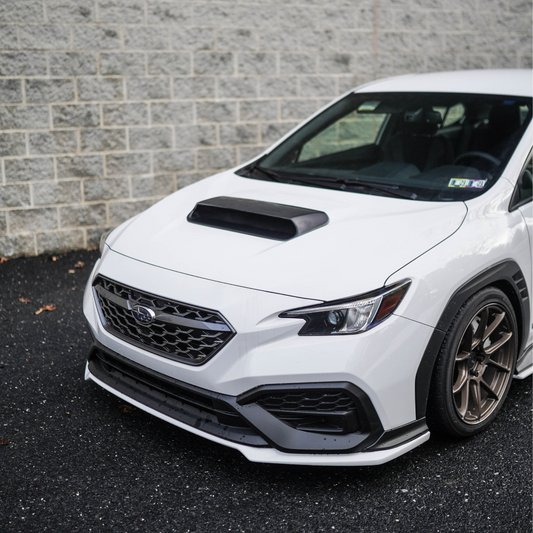 JDMuscle [22-25 WRX] Carbon Fiber Hood Scoop - OE+/ Bulge Style image 0