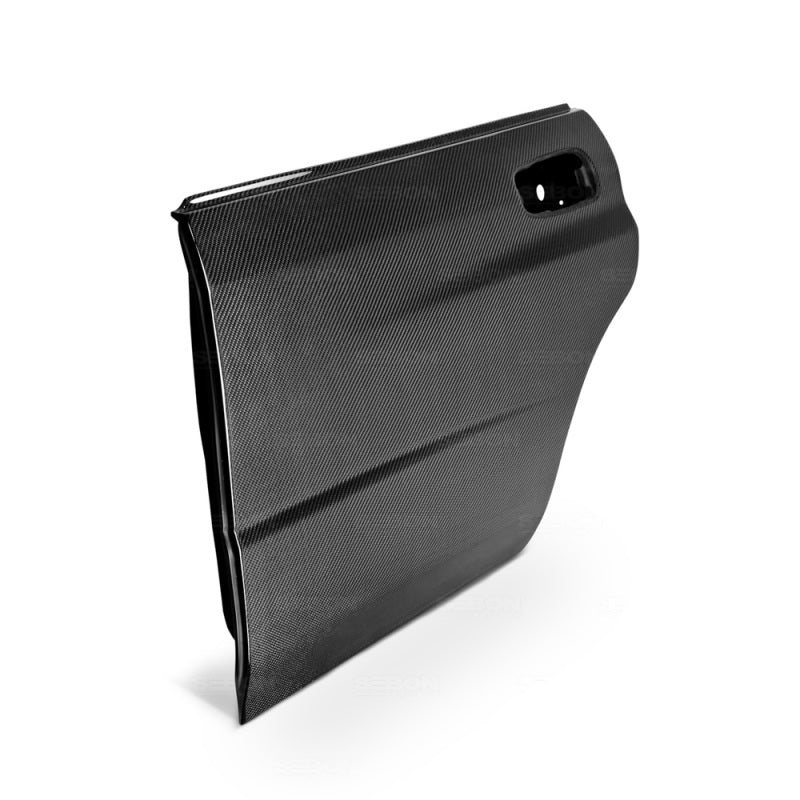 OE-style carbon fiber doors for 2002-2007 Subaru Impreza WRX STi (REAR) - Offroad use only