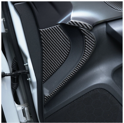 JDMuscle [22-25 WRX] P&S Series Carbon Fiber Interior Door Inner Panel Accent image 1