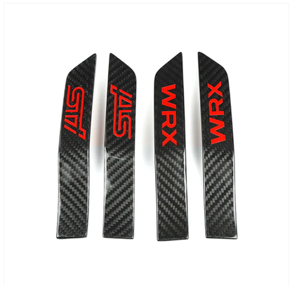 JDMuscle 15-21 STI Tanso Carbon Fiber Fender Emblem V2 image 2