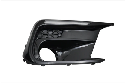 JDMuscle [18-21 WRX/STI] JDM Style Sequential Turn+Drl Bezel w/ Fog Light Cut Ou image 10