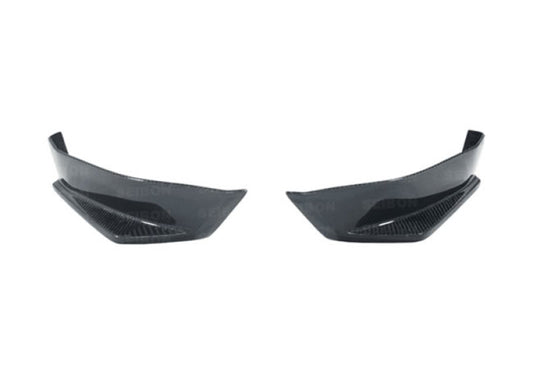 KC-style carbon fiber rear lip for 2013-2016 Scion FRS / 2017-2020 Toyota 86 / 2013-2020 Subaru BRZ