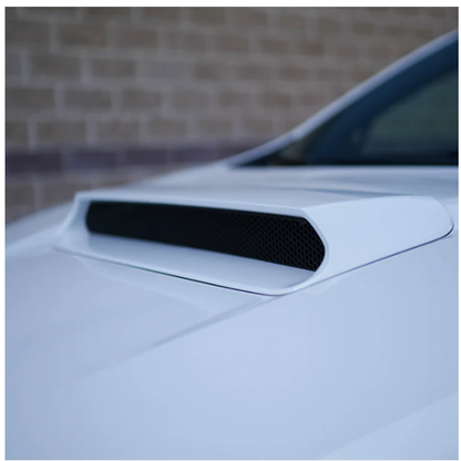 JDMuscle [22-25 WRX] Oversized Hood Scoop OE+ Style - Paint Matched image 1