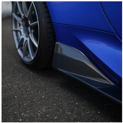 JDMuscle 22-23 BRZ/GR86 CS Style Carbon Fiber Side Skirts image 2