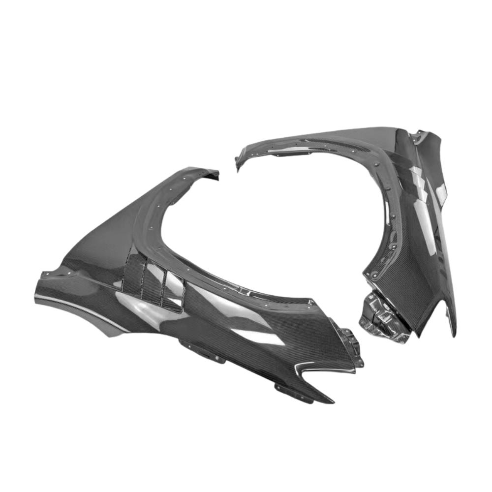 JDMuscle [22-25 WRX] Carbon Fiber/FRP Vented Fenders image 0