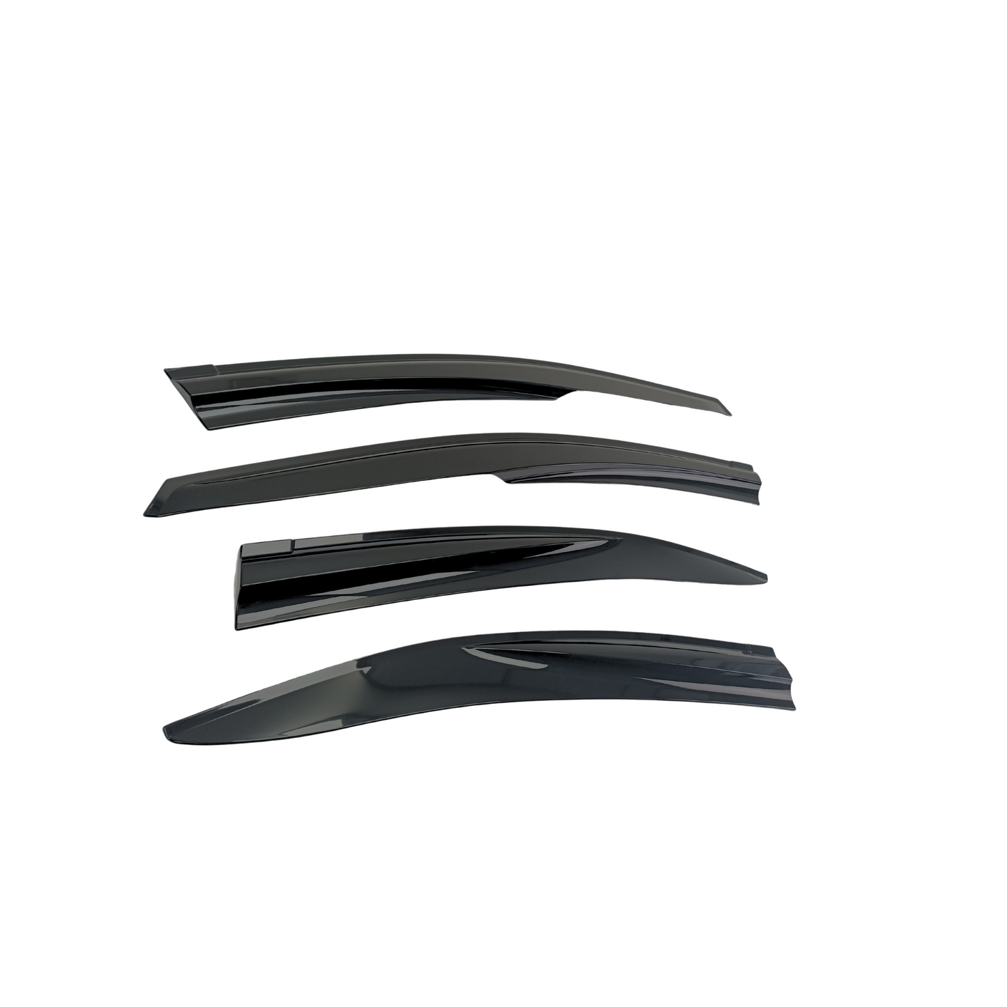 JDMuscle [22-25 WRX] V4 Rain Guards / Window Visors image 0