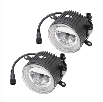 JDMuscle LED / Halo DRL Fog Light Housings 15-21 WRX or STI / 13+ BRZ or FT86 / image 1