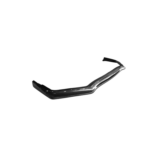 JDMuscle [18-21 WRX/STI] CS Style Carbon Fiber Front Bumper Lip image 0