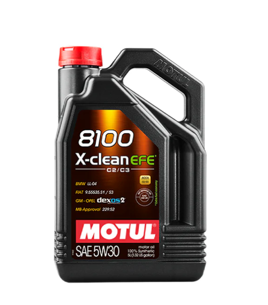 Motul 5L 8100 X-Clean EFE 5W-30 image 0