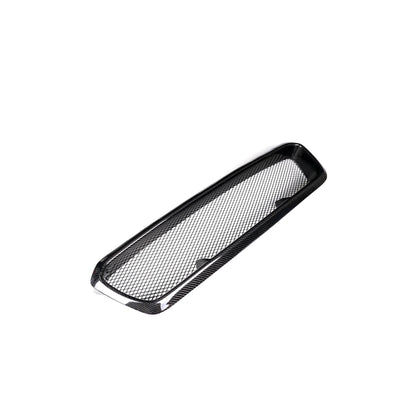 JDMuscle Tanso Carbon Fiber / Gloss Black Grille V4 - 15-17 WRX/STI image 0