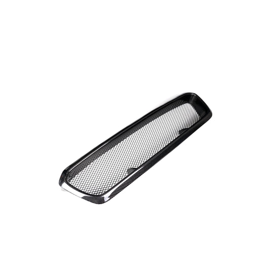 JDMuscle Tanso Carbon Fiber / Gloss Black Grille V4 - 15-17 WRX/STI image 0