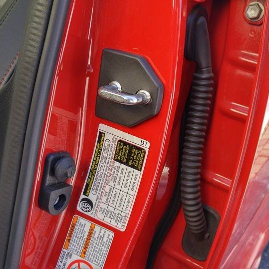 SMY Door Striker Cover Set 2008-2025 WRX / STI image 0