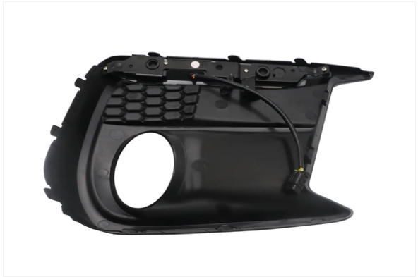 JDMuscle [18-21 WRX/STI] JDM Style Sequential Turn+Drl Bezel w/ Fog Light Cut Ou image 1