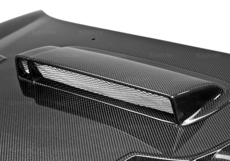 CWII-style carbon fiber hood for 2002-2003 Subaru Impreza/WRX