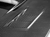 CWII-style carbon fiber hood for 2006-2007 Subaru Impreza/WRX/STi
