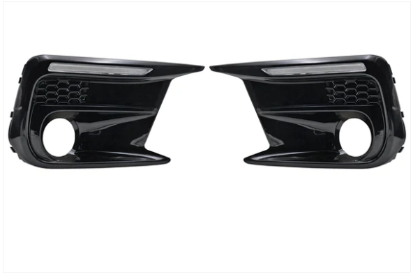 JDMuscle [18-21 WRX/STI] JDM Style Sequential Turn+Drl Bezel w/ Fog Light Cut Ou image 8