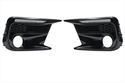 JDMuscle [18-21 WRX/STI] JDM Style Sequential Turn+Drl Bezel w/ Fog Light Cut Ou image 8