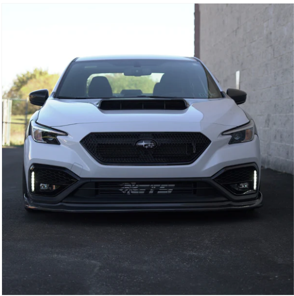 JDMuscle [22-25 WRX] GC8 Style Version 2 Tanso Carbon Fiber Hood Scoop image 8