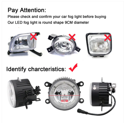JDMuscle LED / Halo DRL Fog Light Housings 15-21 WRX or STI / 13+ BRZ or FT86 / image 8