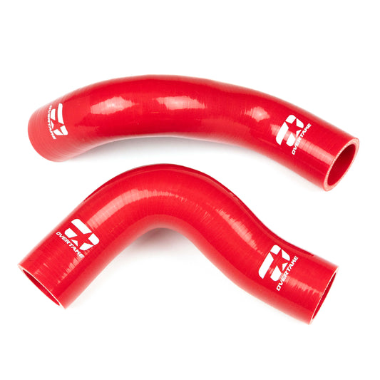 Overtake Radiator Hose Kit RED - Subaru 04-08 FXT image 0