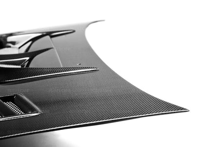 CW-style carbon fiber hood for 1998-2001 Subaru Impreza