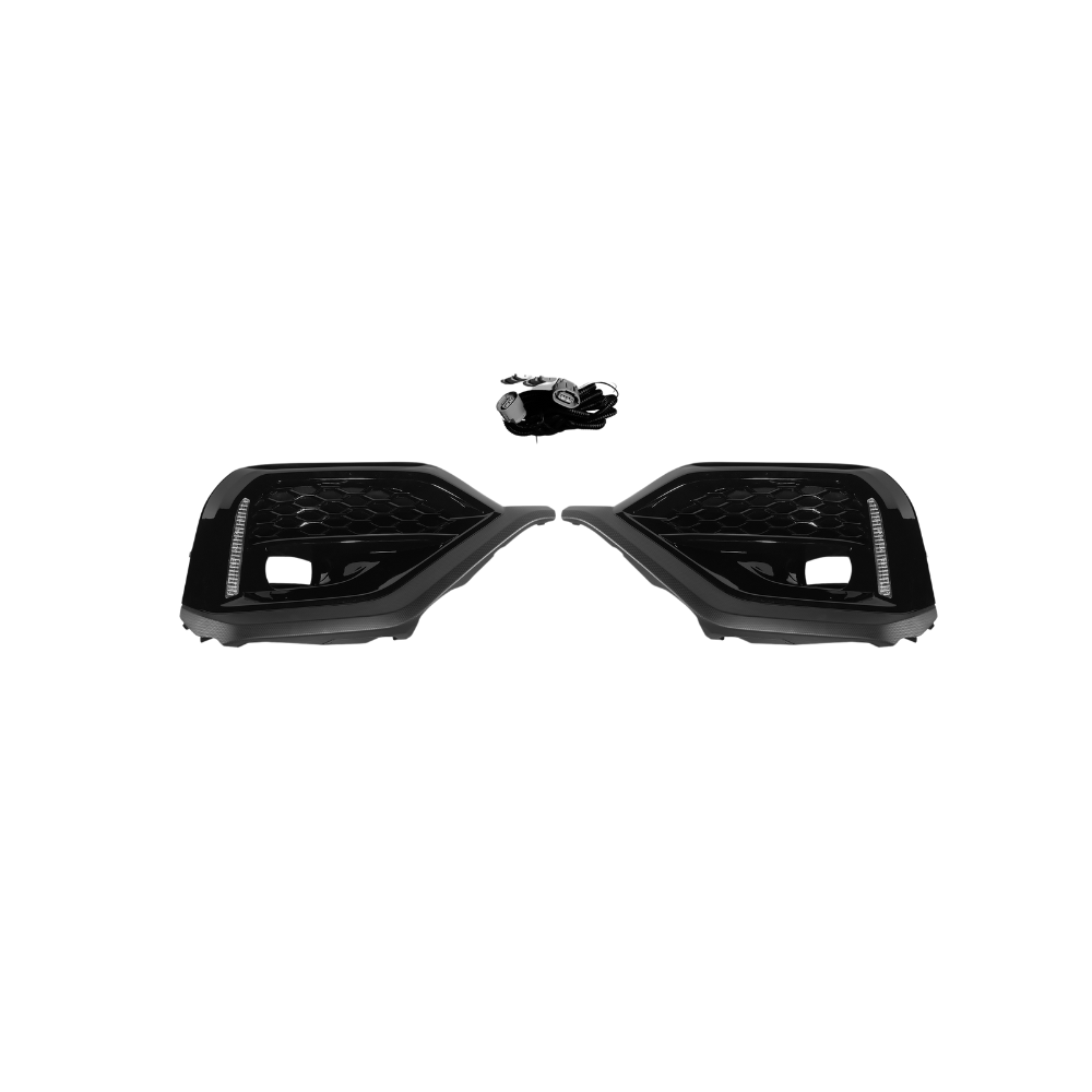 JDMuscle [22-25 WRX] JDM Style Fog Light Bezel w/ DRL and Turn image 0