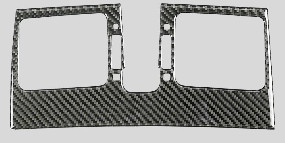 JDMuscle 15-21 WRX/STI P&S Series Carbon Fiber Center Vent Trim Cover image 0