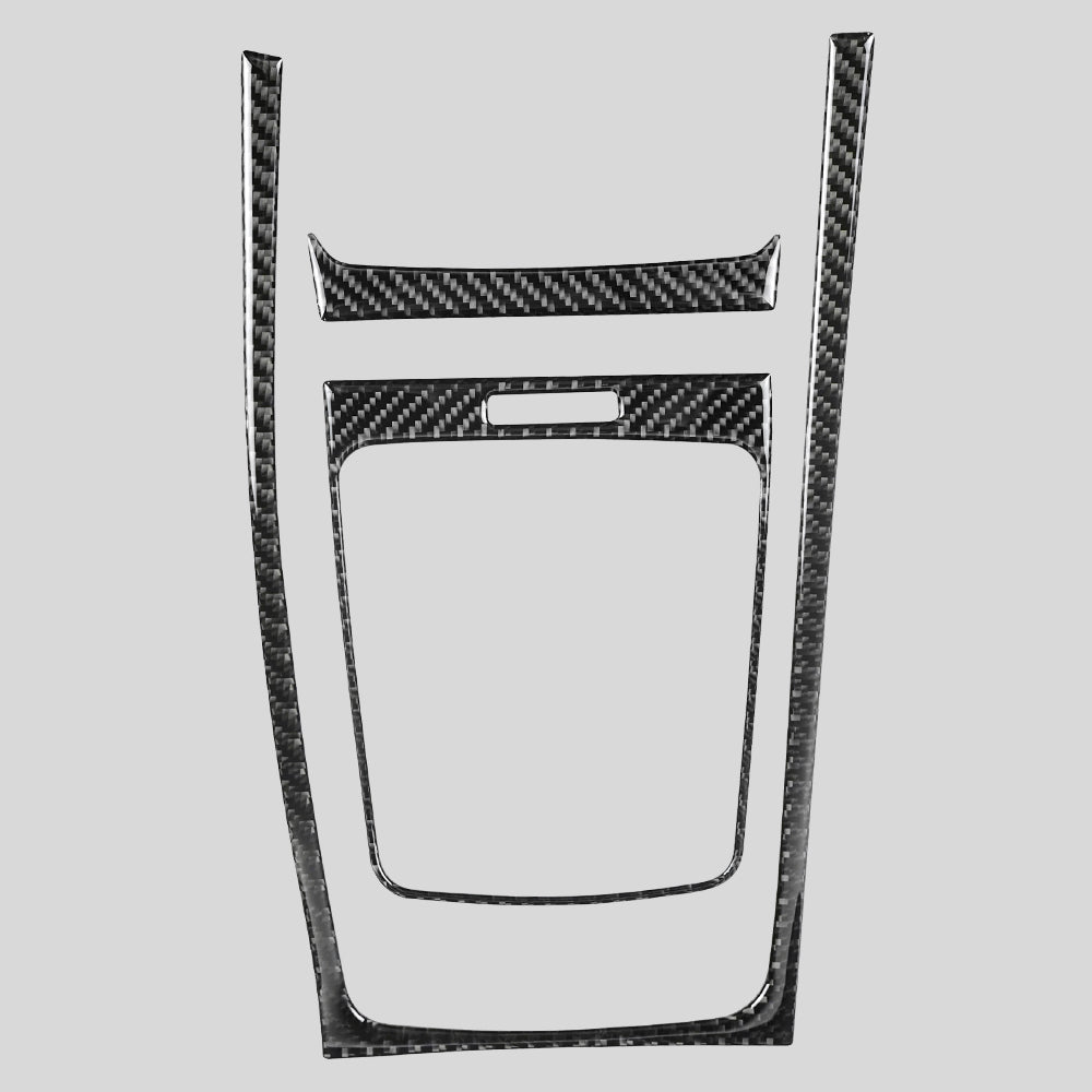 JDMuscle [15-21 WRX] P&S Series Carbon Fiber Manual Shifter Trim 3 Pcs image 0