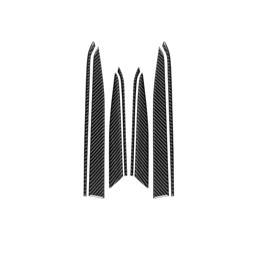 JDMuscle [22-25 WRX] P&S Series Carbon Fiber Interior Door Upper Panel Accent image 0