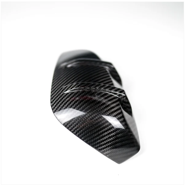 JDMuscle Tanso R2 Style Carbon Fiber Side Mirror Covers/Replacement with Turn Si image 0