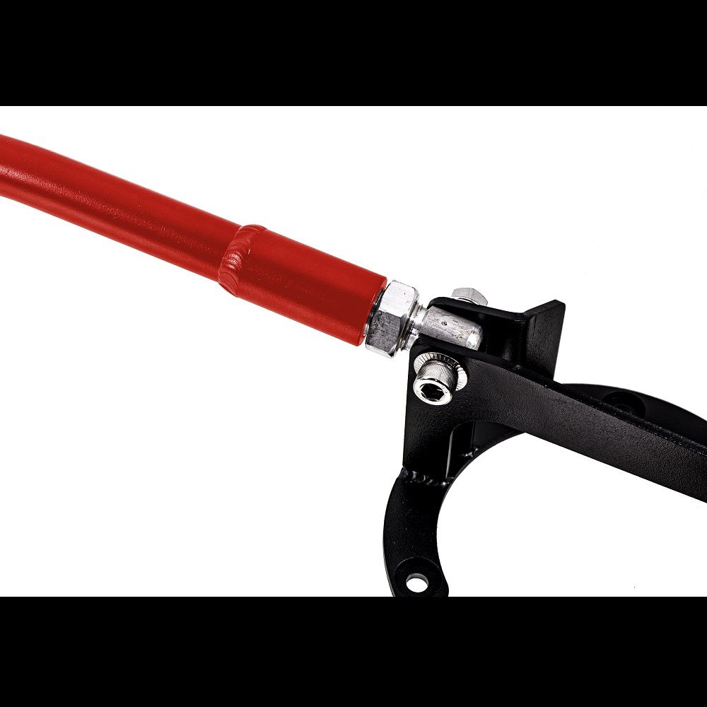 SMY Tallboy Front Strut Tower Brace Wrinkle Red 2015-2021 WRX / STI image 2