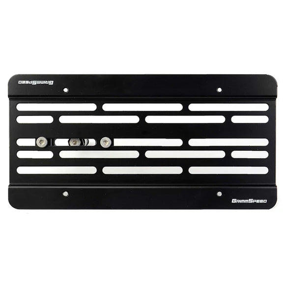 GrimmSpeed License Plate Relocation Kit - 2002-07 Subaru Impreza/WRX/STI