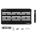 GrimmSpeed License Plate Relocation Kit - 2018+ Subaru WRX, 2018-21 Subaru STI, 2013+ Subaru BRZ, 2017+ Toyota 86