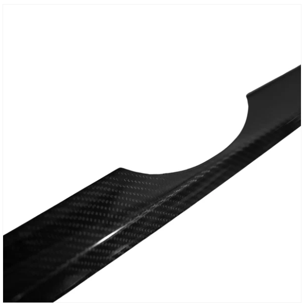 JDMuscle [22-25 WRX] Tanso Dry Carbon Fiber Trunk Garnish Trim Cover image 2