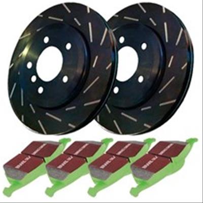 EBC S2K Greenstuff Pad and USR Rotor Rear Kit