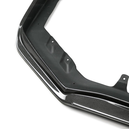 MB3-style carbon fiber front lip for 2018-2021 Subaru WRX/STi