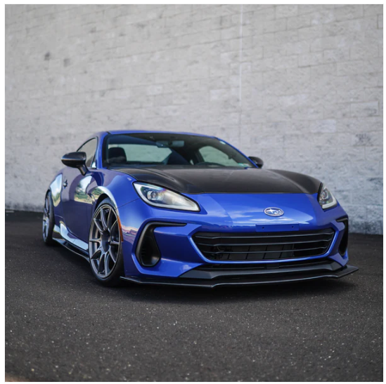 JDMuscle 22-23 BRZ/GR86 CS Style Carbon Fiber Side Skirts image 1