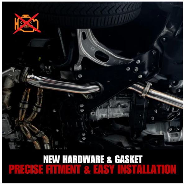 JDMuscle [22-25 WRX MT] 3" Performance Intermediate Pipe / Front Pipe image 2